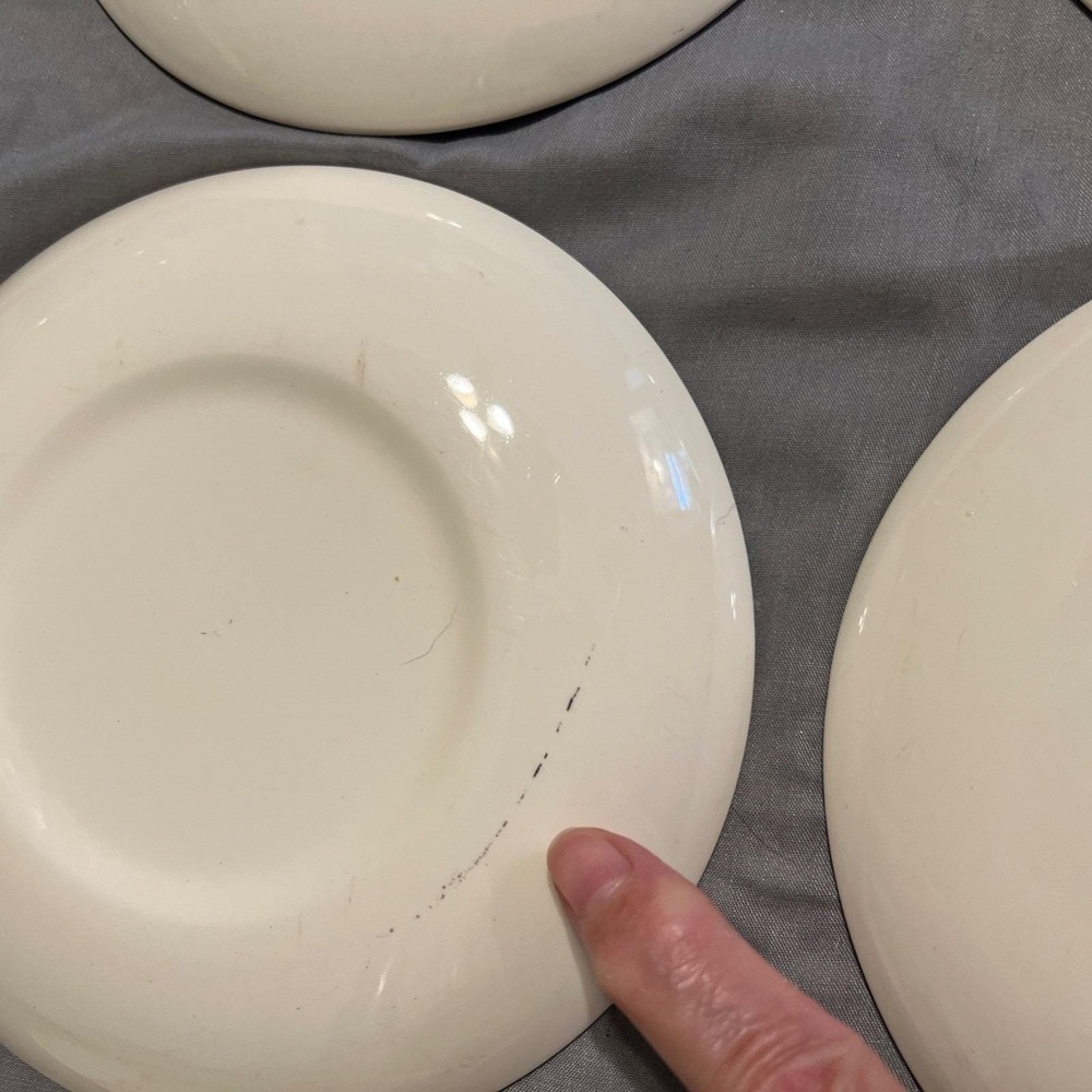 12 Pc Taylor Smith Taylor Petal Lane Cups And Saucers Vintage Floral Dishes MCM - Picture 10 of 11